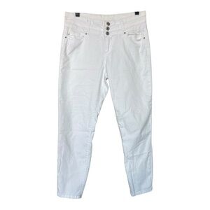 Blue Spice Women's High Rise White Jeans Size 9